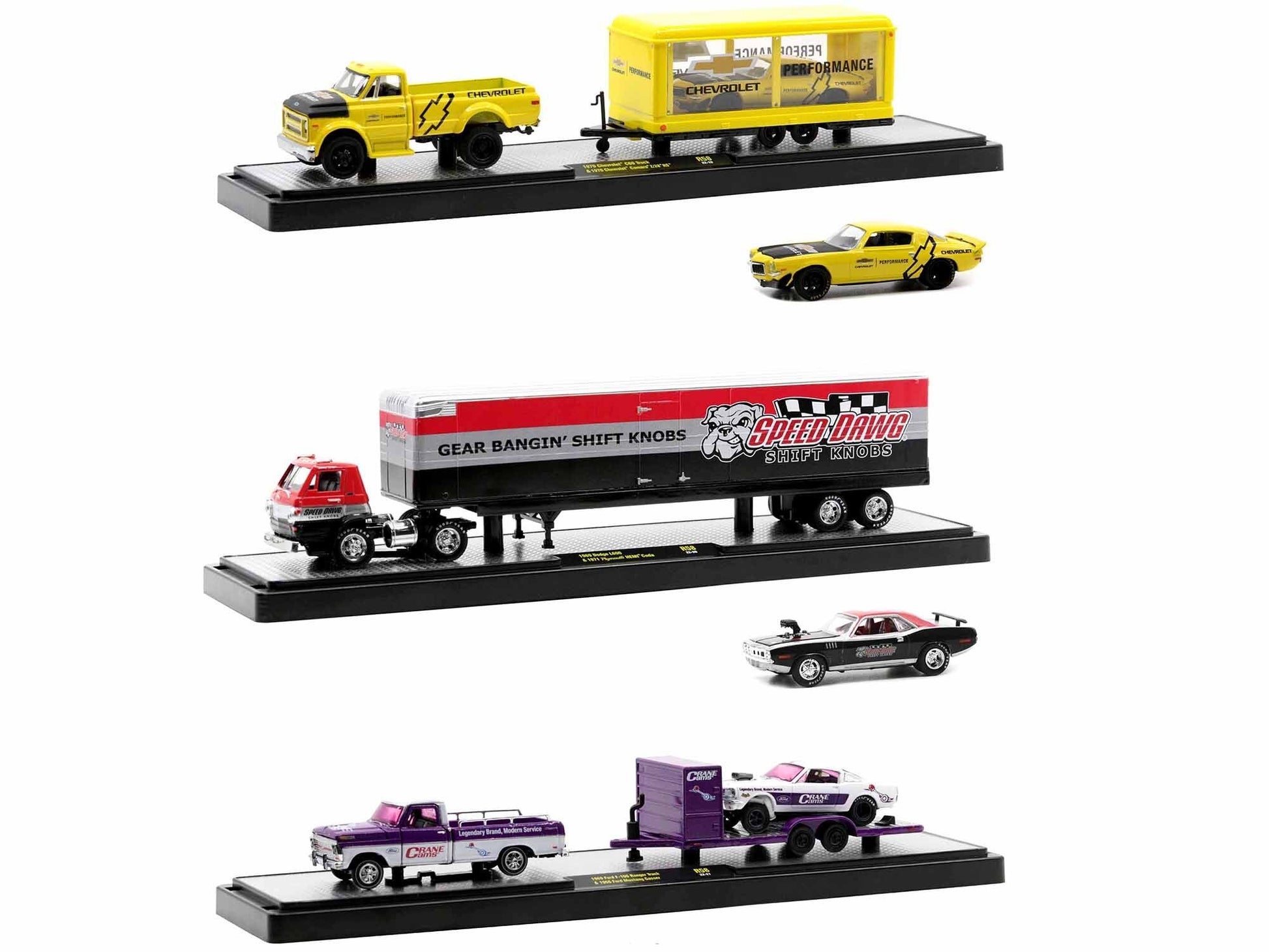 Auto Haulers Set of 3 Trucks Release 58 Limited Edition to 8400 - Premium 1/64 Scale Sets from M2 - Just $76.99! Shop now at Rapidvehicles