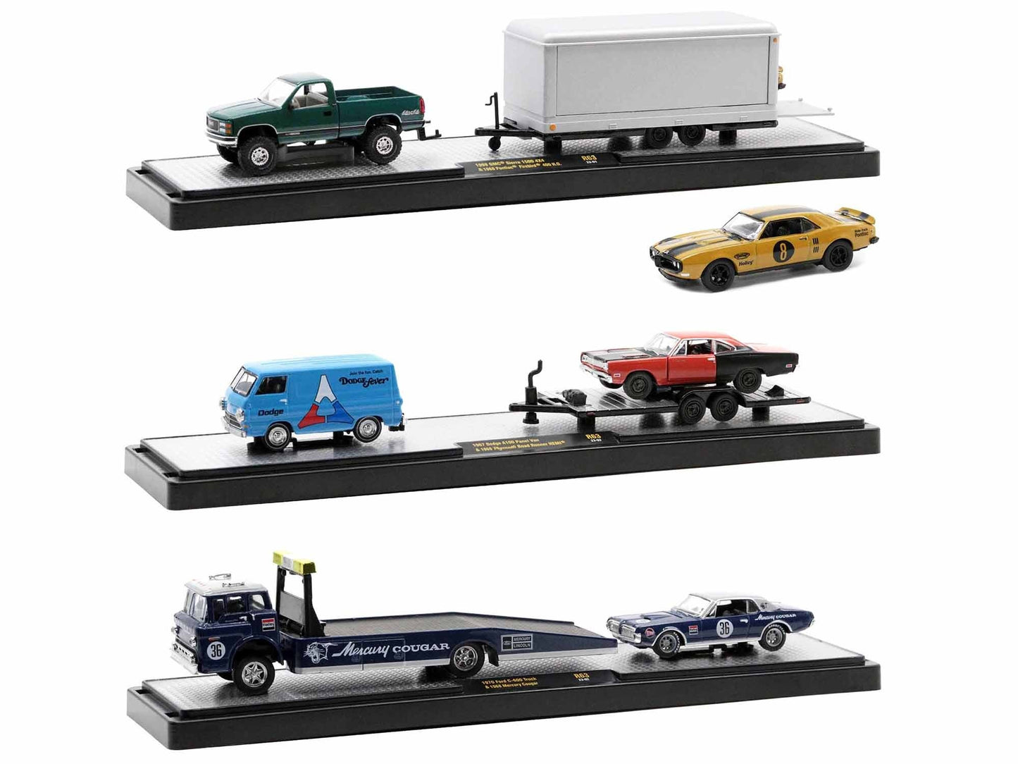 Auto Haulers Set of 3 Trucks Release 63 Limited Edition to 8400 - Premium 1/64 Scale Sets from M2 - Just $104.99! Shop now at Rapidvehicles