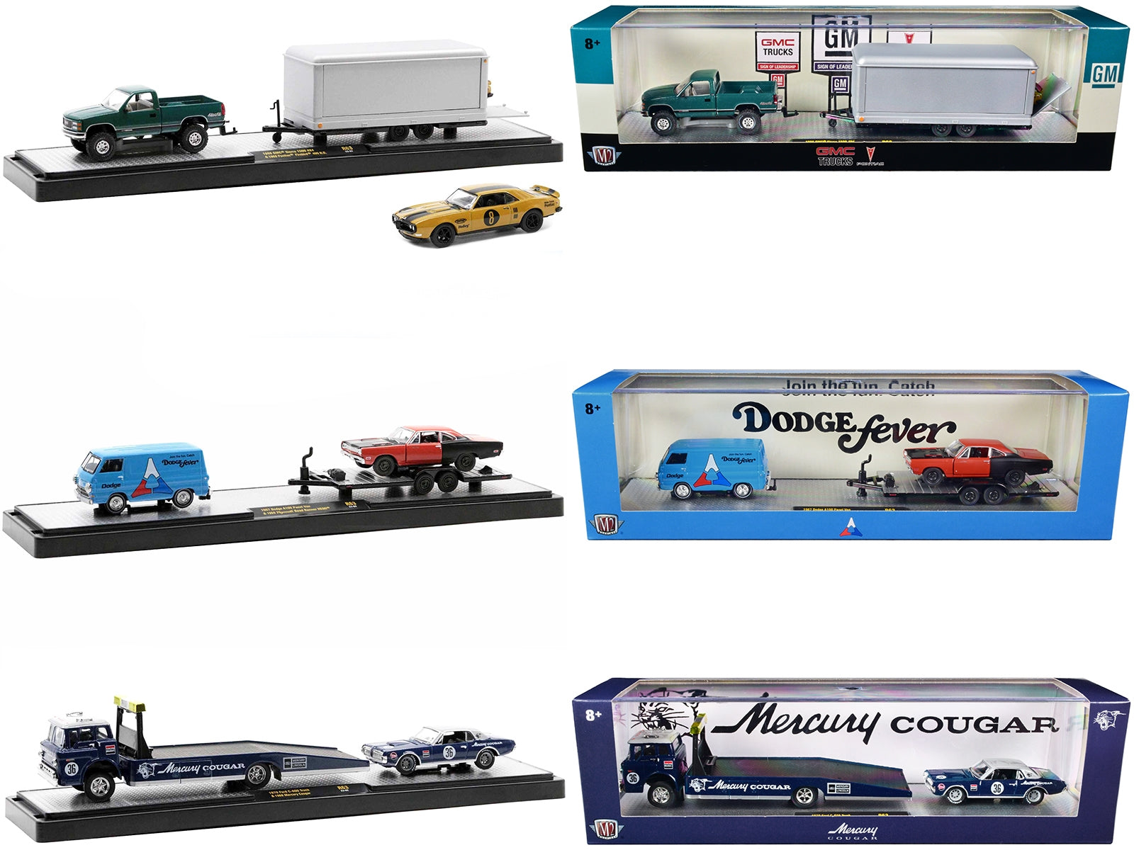 Auto Haulers Set of 3 Trucks Release 63 Limited Edition to 8400 pieces Worldwide 1/64 Diecast Models by M2 Machines - Premium 1/64 Scale Sets from M2 - Just $108.99! Shop now at Rapidvehicles