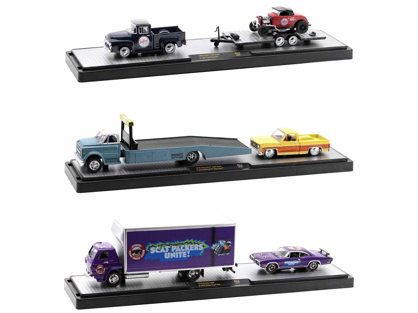 Auto Haulers Set of 3 Trucks Release 64 Limited Edition to 8400 - Premium 1/64 Scale Sets from M2 - Just $83.69! Shop now at Rapidvehicles