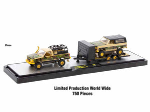 Auto Haulers Set of 3 Trucks Release 75 Limited Edition to 8000 pieces Worldwide 1/64 Diecast Models by M2 Machines - Premium 1/64 Scale Sets from M2 - Just $103.99! Shop now at Rapidvehicles