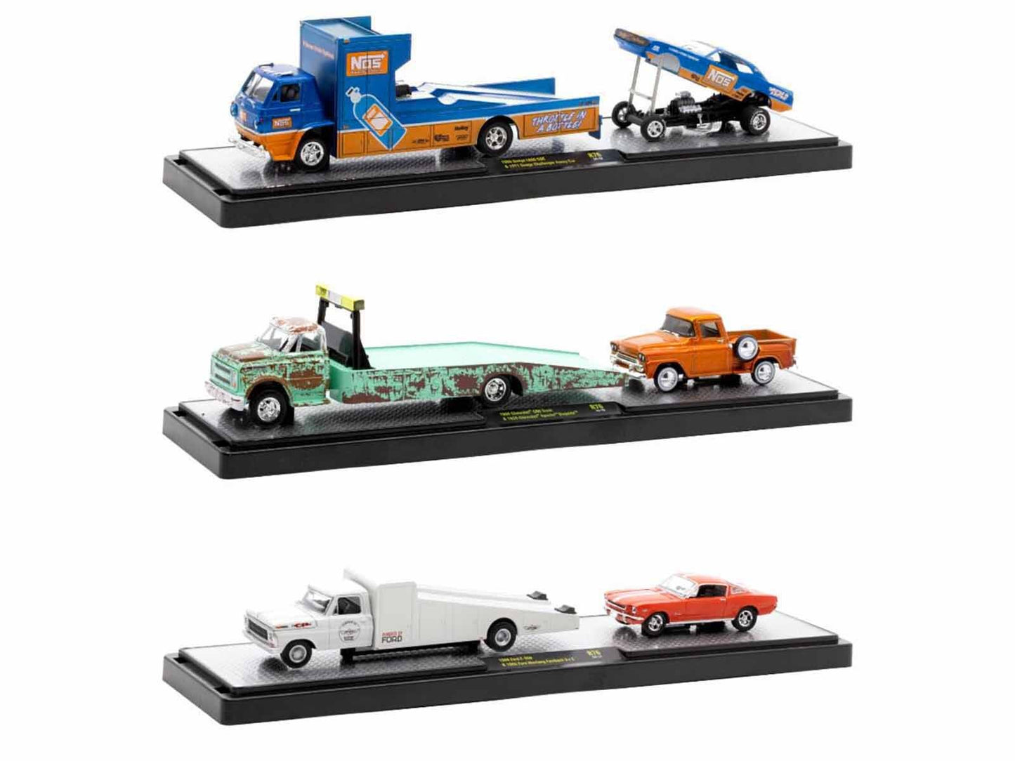 Auto Haulers Set of 3 Trucks Release 76 Limited Edition to 8000