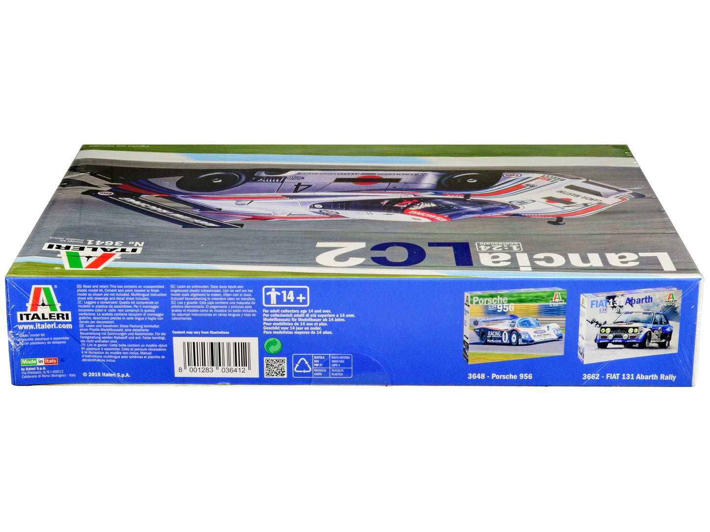 Skill 3 Model Kit Lancia LC2 "World Sport Prototype Championship" - Premium Model Kits(To Built) from Italeri - Just $86.99! Shop now at Rapidvehicles