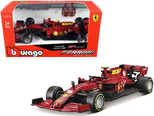 Ferrari SF1000 #16 Charles Leclerc Tuscan GP Formula One F1 - Premium Formula 1 Models from Bburago - Just $39.99! Shop now at Rapidvehicles