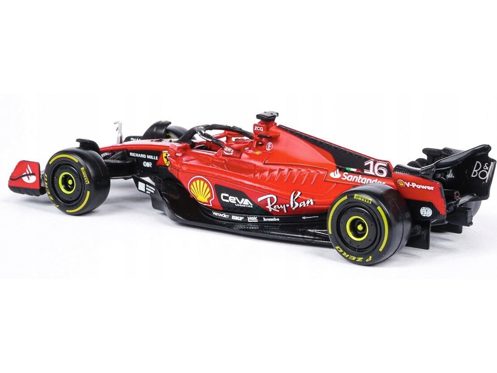 Ferrari SF-23 #16 Charles Leclerc "Formula One F1 World Championship" (2023) "Formula Racing" Series 1/43 Diecast Model Car by Bburago - Premium Formula 1 Models from Bburago - Just $28.30! Shop now at Rapidvehicles