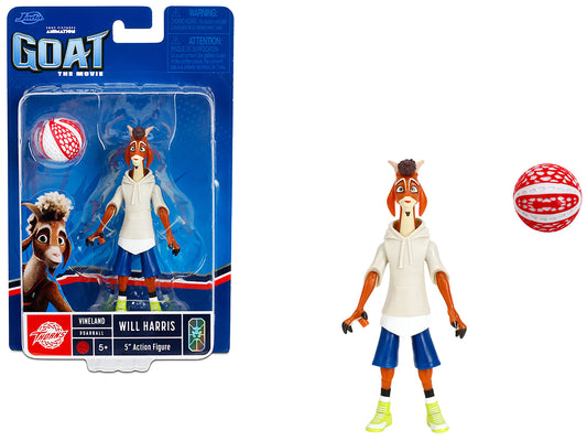 Will Harris 5" Moveable Figure with Basketball (Gym Clothes Version) "Goat" (2026) Movie Model by Jada