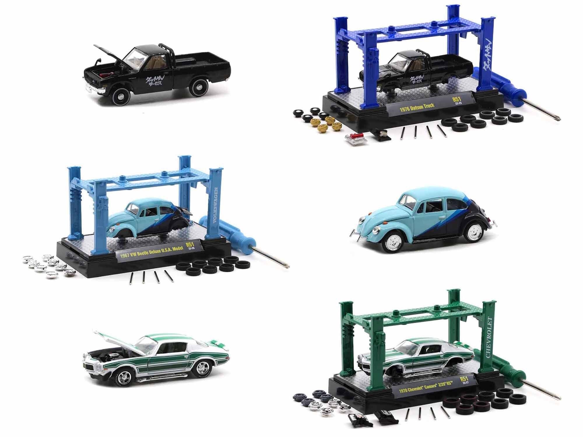 Model Kit 3 piece Car Set Release 51 Limited Edition to 9750 pieces Worldwide 1/64 Diecast Model Cars by M2 Machines - Premium 1/64 Scale Sets from M2 - Just $53.88! Shop now at Rapidvehicles