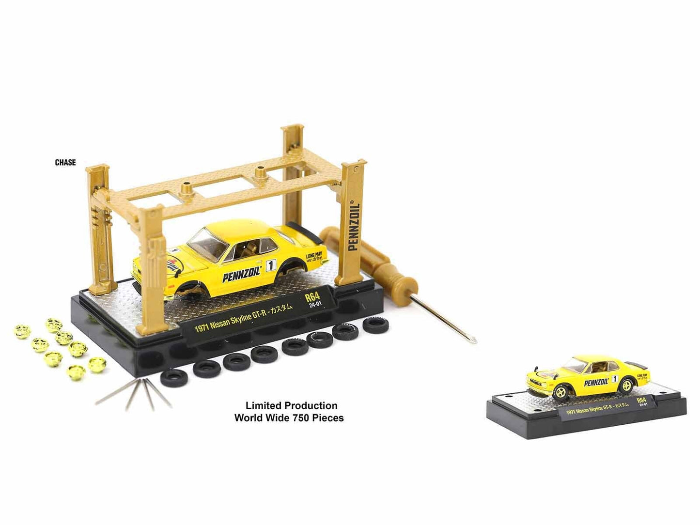 Model Kit 3 piece Car Set Release 64 Limited Edition to 9600 - Premium 1/64 Scale Sets from M2 - Just $58.49! Shop now at Rapidvehicles