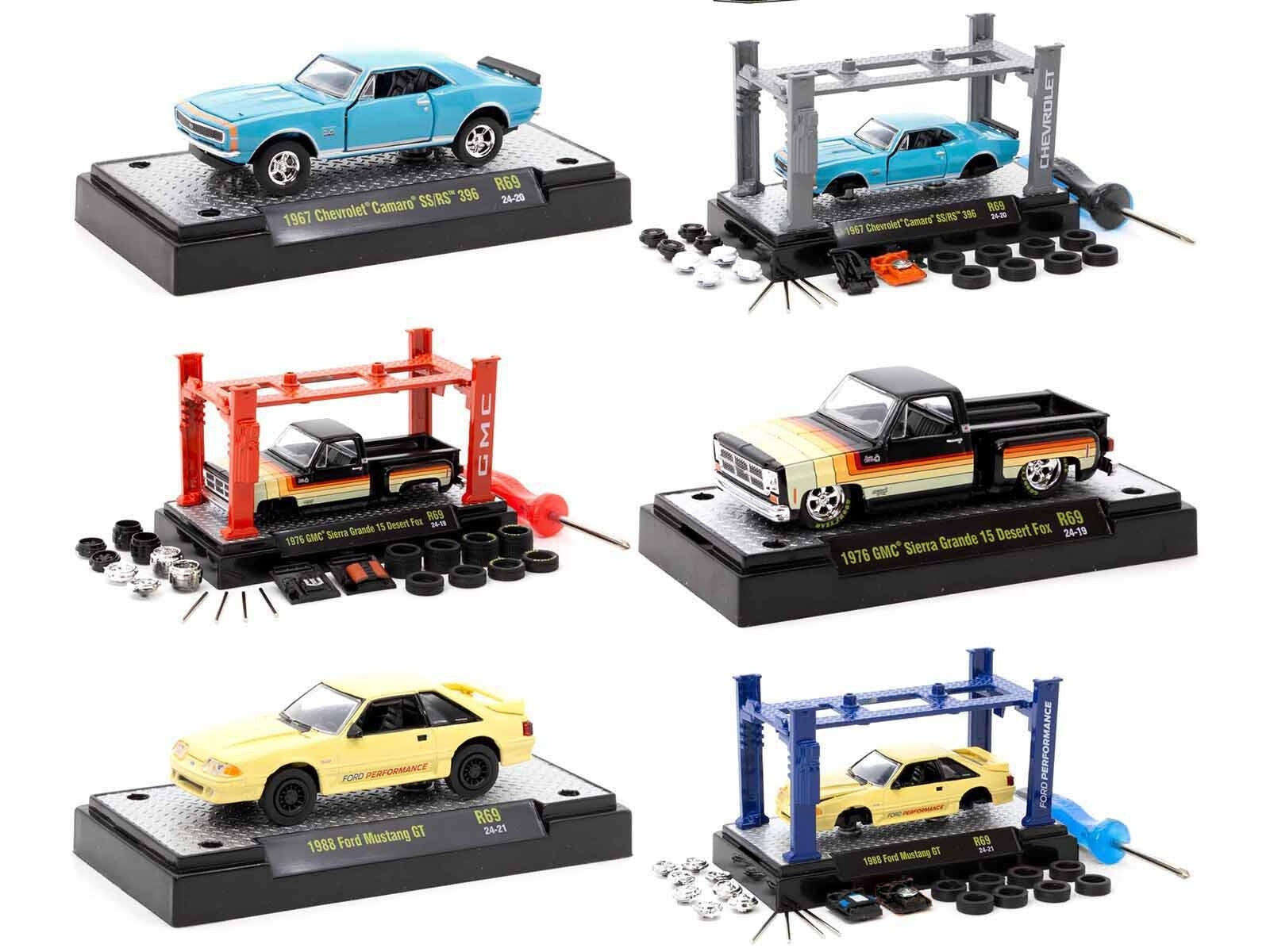 Model Kit 3 piece Car Set Release 69 Limited Edition to 9600 pieces Worldwide 1/64 Diecast Model Cars by M2 Machines - Premium Model Kits(To Built) from M2 - Just $67.47! Shop now at Rapidvehicles