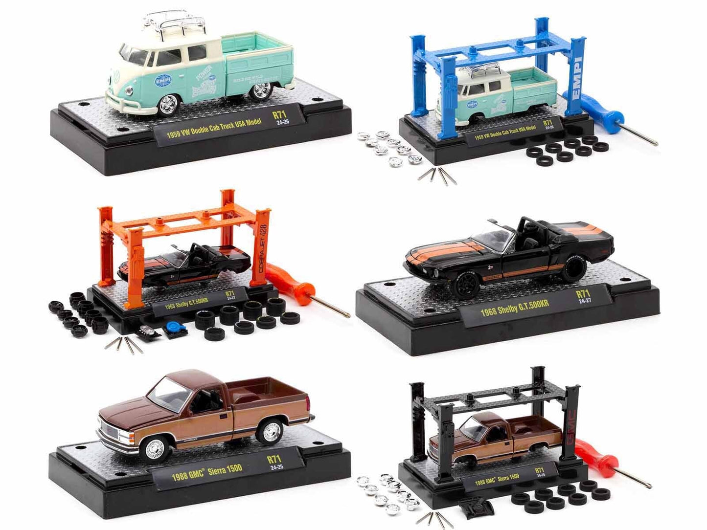 Model Kit 3 piece Car Set Release 71 Limited Edition to 9000 - Premium Model Kits(To Built) from M2 - Just $73.79! Shop now at Rapidvehicles