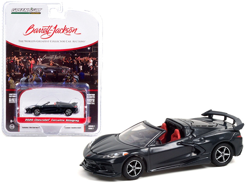 2020 Chevrolet Corvette C8 Stingray Convertible Shadow Gray - Premium Corvette Models from Greenlight - Just $26.09! Shop now at Rapidvehicles