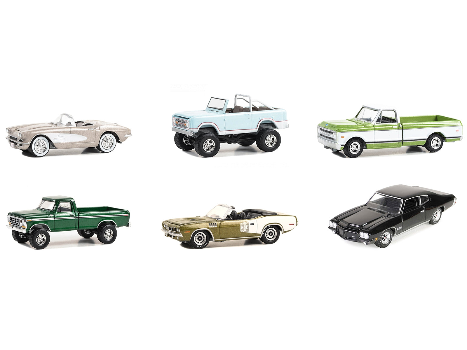 Barrett Jackson "Scottsdale Edition" Set of 6 Cars Series 13 1/64 Diecast Model Cars by Greenlight - Premium 1/64 Scale Sets from Greenlight - Just $69.99! Shop now at Rapidvehicles