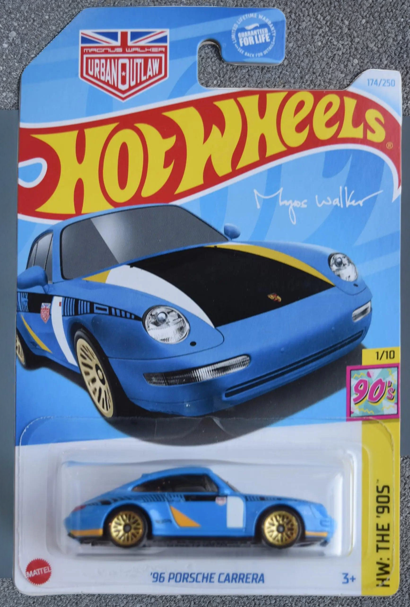 Hot Wheels 96 Porsche Carrera HW The 90s 1/10 [Blue] 174/250