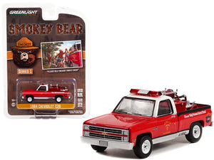 1984 Chevrolet C20 Pickup Truck with Fire Equipment Hose and Tank "Please! Help Prevent Forest Fires!" "Smokey Bear" Series 1 1/64 Diecast Model Car by Greenlight - Premium Fire and Rescue Models from Greenlight - Just $22.99! Shop now at Rapidvehicles