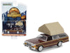 1979 Ford LTD Country Squire Brown with Wood Panels with Camp'otel Cartop Sleeper Tent "The Great Outdoors" Series 2 1/64 Diecast Model Car by Greenlight - Premium Ford Models from Greenlight - Just $23.45! Shop now at Rapidvehicles