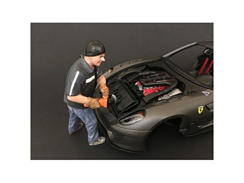 "Chop Shop" Mr. Chopman Figure for 1:18 Scale Models by American Diorama - Premium Figures from American Diorama - Just $23.99! Shop now at Rapidvehicles