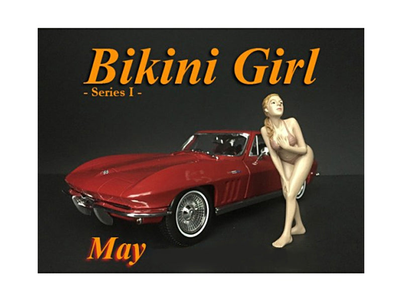 May Bikini Calendar Girl Figure for 1/18 Scale Models by American - Premium Figures from American Diorama - Just $26.59! Shop now at Rapidvehicles