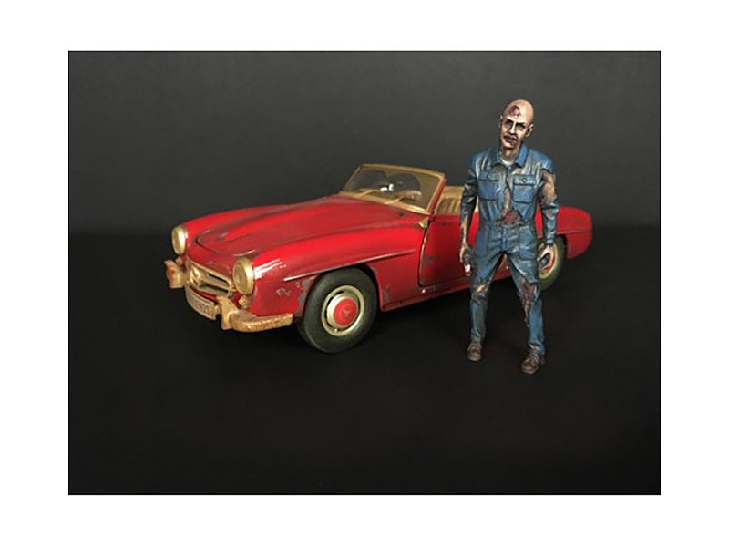 Zombie Mechanic Figurine I for 1/18 Scale Models by American - Premium Figures from American Diorama - Just $32.99! Shop now at Rapidvehicles