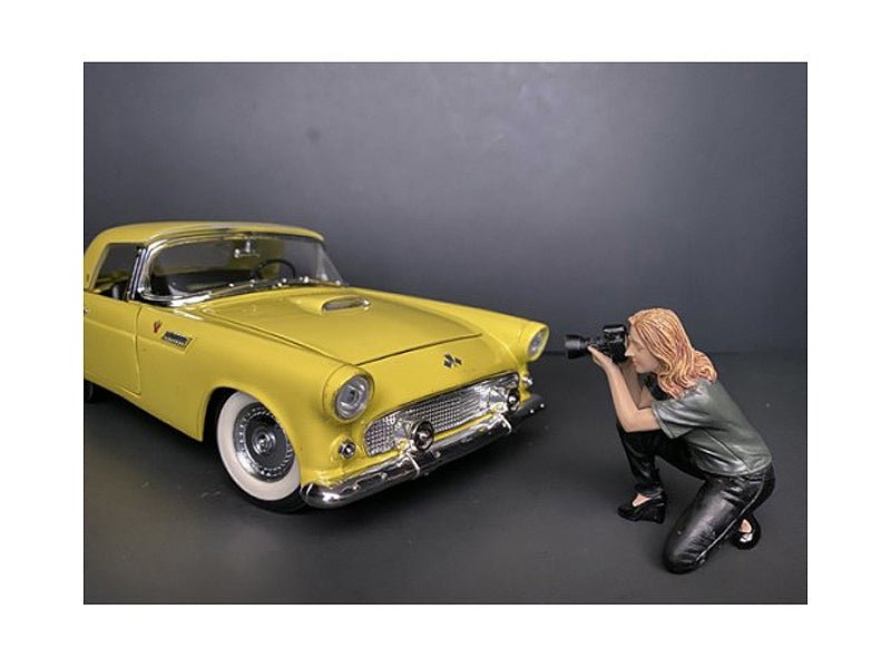 "Weekend Car Show" Figurine III for 1/18 Scale Models by American Diorama - Premium Figures from American Diorama - Just $24.99! Shop now at Rapidvehicles