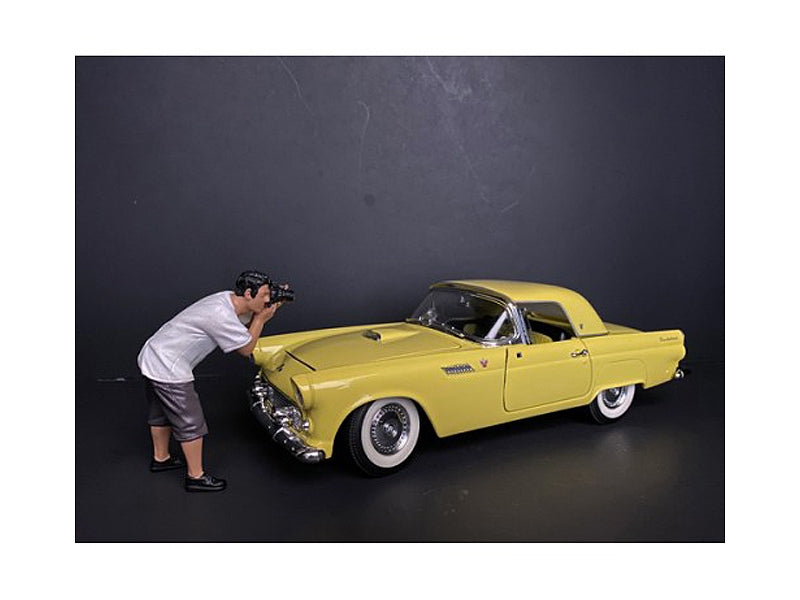 "Weekend Car Show" Figurine IV for 1/18 Scale Models by American Diorama - Premium Figures from American Diorama - Just $24.99! Shop now at Rapidvehicles