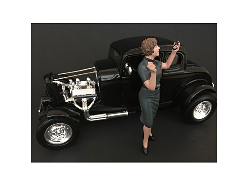 50's Style Figure IV for 1:24 Scale Models by American Diorama free shipping USA