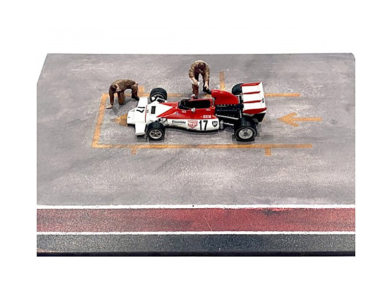 "Race Day" Two Diecast Figures Set 5 for 1/43 Scale Models by American Diorama - Premium Figures from American Diorama - Just $30.99! Shop now at Rapidvehicles