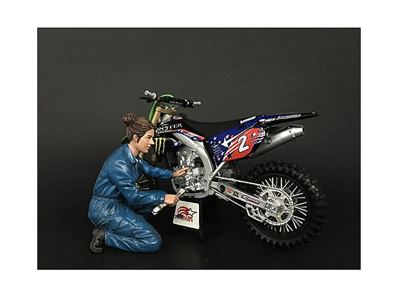 Mechanic Chole Figurine for 1/12 Scale Motorcycle Models by - Premium Figures from American Diorama - Just $34.66! Shop now at Rapidvehicles