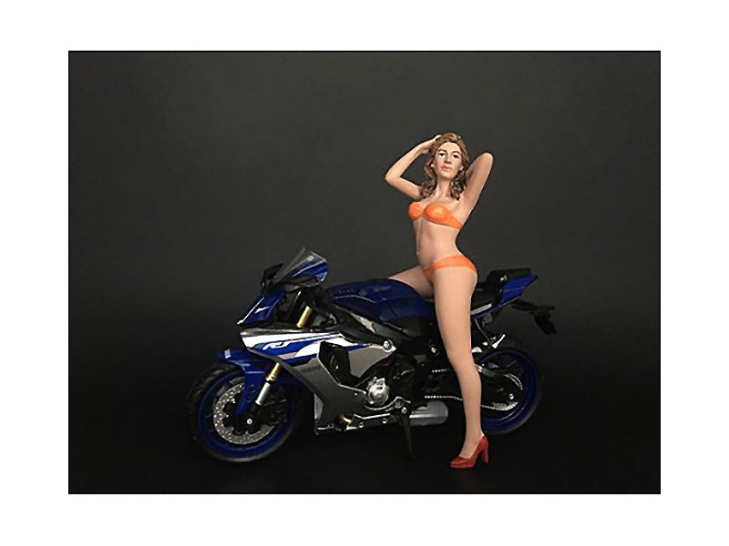 Hot Bike Model Cindy Figurine for 1/12 Scale Motorcycle Models by - Premium Figures from American Diorama - Just $41.99! Shop now at Rapidvehicles