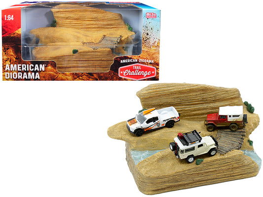 "Trail Challenge" Resin Diorama for 1/64 Scale Models by American Diorama free shipping USA
