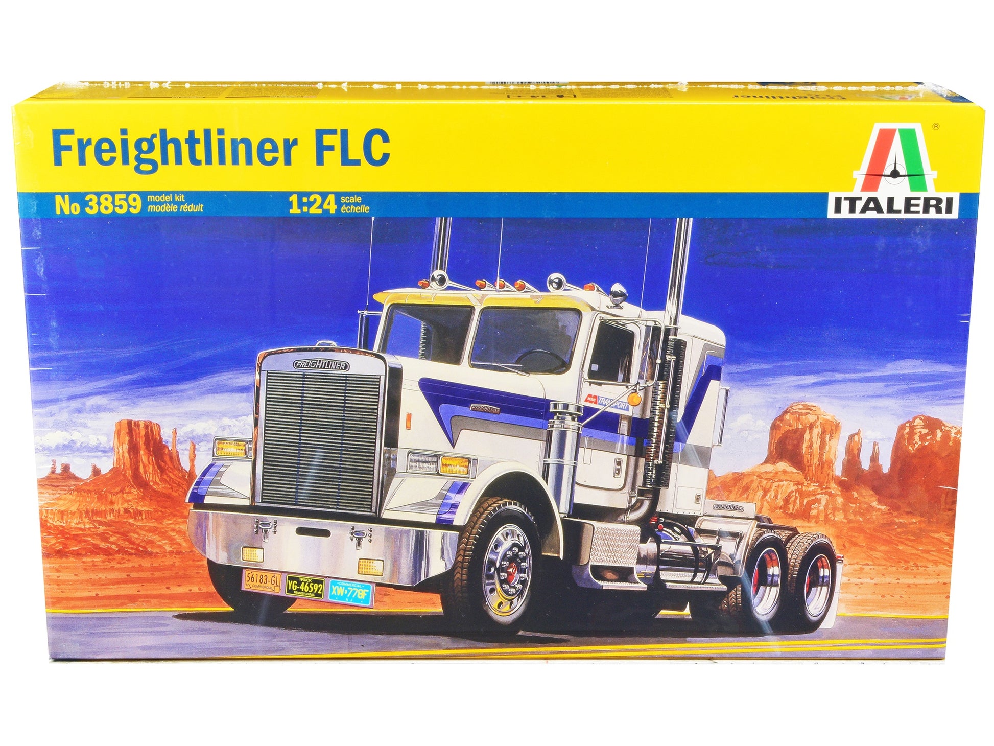 Skill 4 Model Kit Freightliner FLC Truck Tractor 1/24 Scale Model - Premium Model Kits(To Built) from Italeri - Just $129.59! Shop now at Rapidvehicles