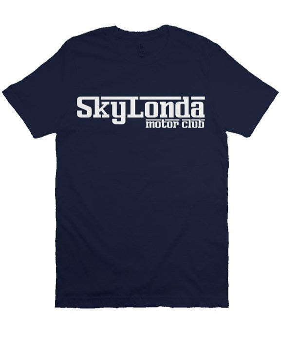 Sky Londa Motor Club Ferrari Style Shirt (white ink)