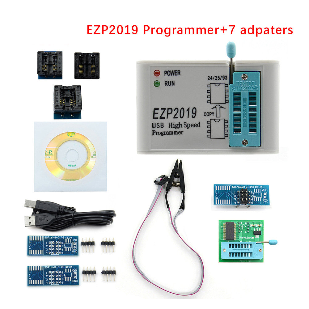 Style: C - EZP2021 high speed SPI FLASH programmer - Premium Other Maintenance Products from Rapidvehicles - Just $43.99! Shop now at Rapidvehicles