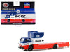 1966 Dodge L600 COE Ramp Truck Red and White with Blue Top "MOPAR" Limited Edition to 8250 pieces Worldwide 1/64 Diecast Model by M2 Machines - Premium Dodge Models from M2 - Just $26.99! Shop now at Rapidvehicles