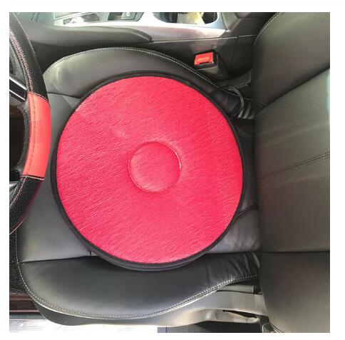 style: Circle, Color: Red2 - 360 Degree Rotation Seat Cushion - Premium Stowing Tidying from Rapidvehicles - Just $25.99! Shop now at Rapidvehicles