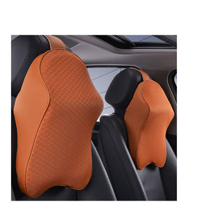 Color: Cayenne Color - Car Neck Pillow Pillow Memory Cotton Bone - Premium Automobiles Seat Covers from Rapidvehicles - Just $33.99! Shop now at Rapidvehicles