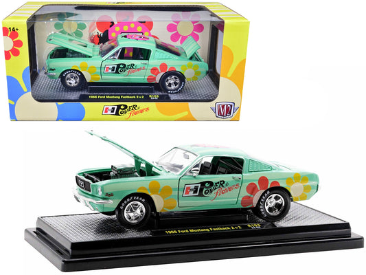 1966 Ford Mustang Fastback 2+2 Seafoam Green and Light GreenFREE SHIPPING IN US - Premium Mustang Models from M2 - Just $67.49! Shop now at Rapidvehicles