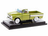 1958 Chevrolet Apache Cameo Pickup Truck Olive Green Metallic with Wimbledon White Top Limited Edition to 6250 pieces Worldwide 1/24 Diecast Model Car by M2 Machines - Premium Pickup Trucks Models from M2 - Just $61.06! Shop now at Rapidvehicles