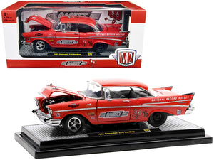 1957 Chevrolet 210 Hardtop Red Heavy Metallic with Graphics "Mr. Gasket Co." Limited Edition to 6550 pieces Worldwide 1/24 Diecast Model Car by M2 Machines - Premium Chevrolet Models from M2 - Just $56.90! Shop now at Rapidvehicles