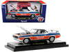 1971 Plymouth Barracuda 440 Pearl White with Blue and Red Stripes and Black Top Limited Edition to 6550 pieces Worldwide 1/24 Diecast Model Car by M2 Machines - Premium Plymouth Models from M2 - Just $61.06! Shop now at Rapidvehicles