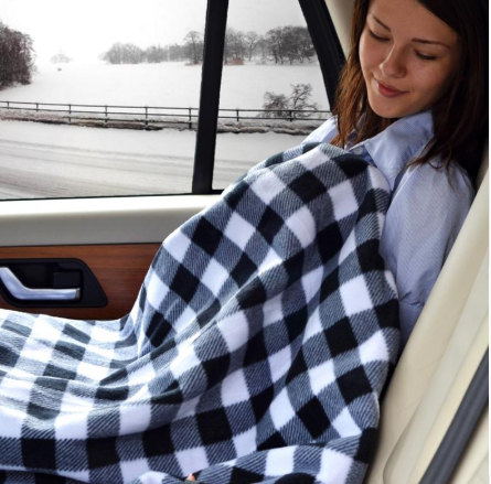 Explosion red plaid series warm 12v car heating blanket for - Premium Floor Mats from Rapidvehicles - Just $70.99! Shop now at Rapidvehicles