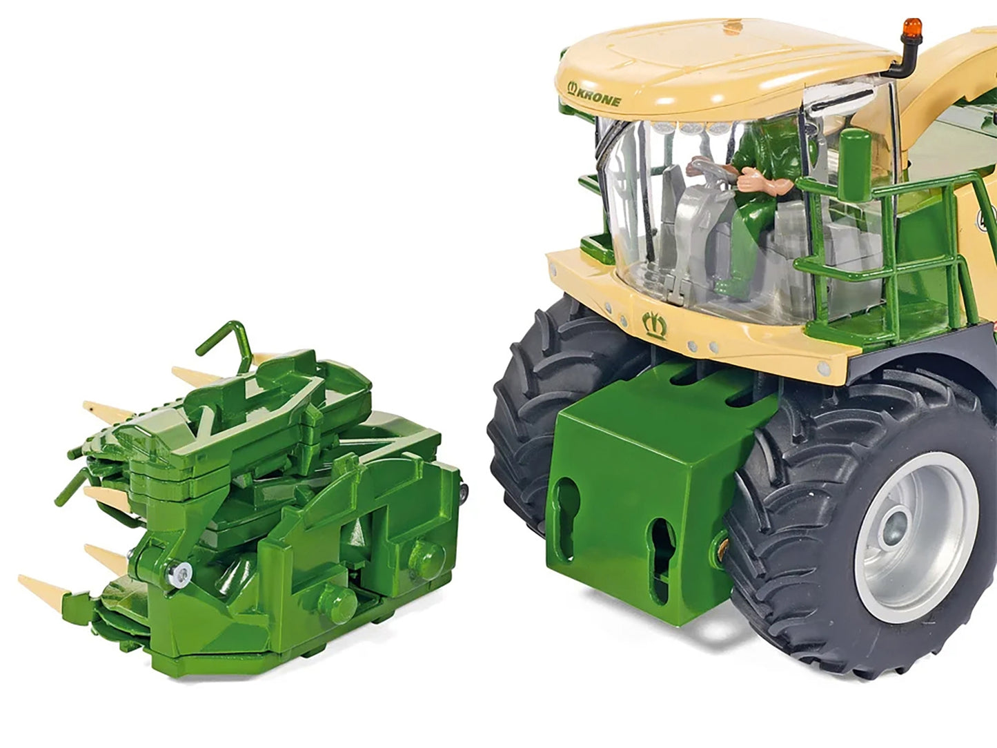 Krone BiG X 580 Forage Harvester Green and Beige 1/32 Diecast - Premium Other from SIKU - Just $129.99! Shop now at Rapidvehicles