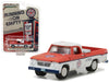 1962 Dodge D-100 Pickup Truck Long Bed with Tool Box Red Crown Gasoline 1/64 Diecast Model Car by Greenlight - Premium Pickup Trucks Models from Greenlight - Just $23.99! Shop now at Rapidvehicles