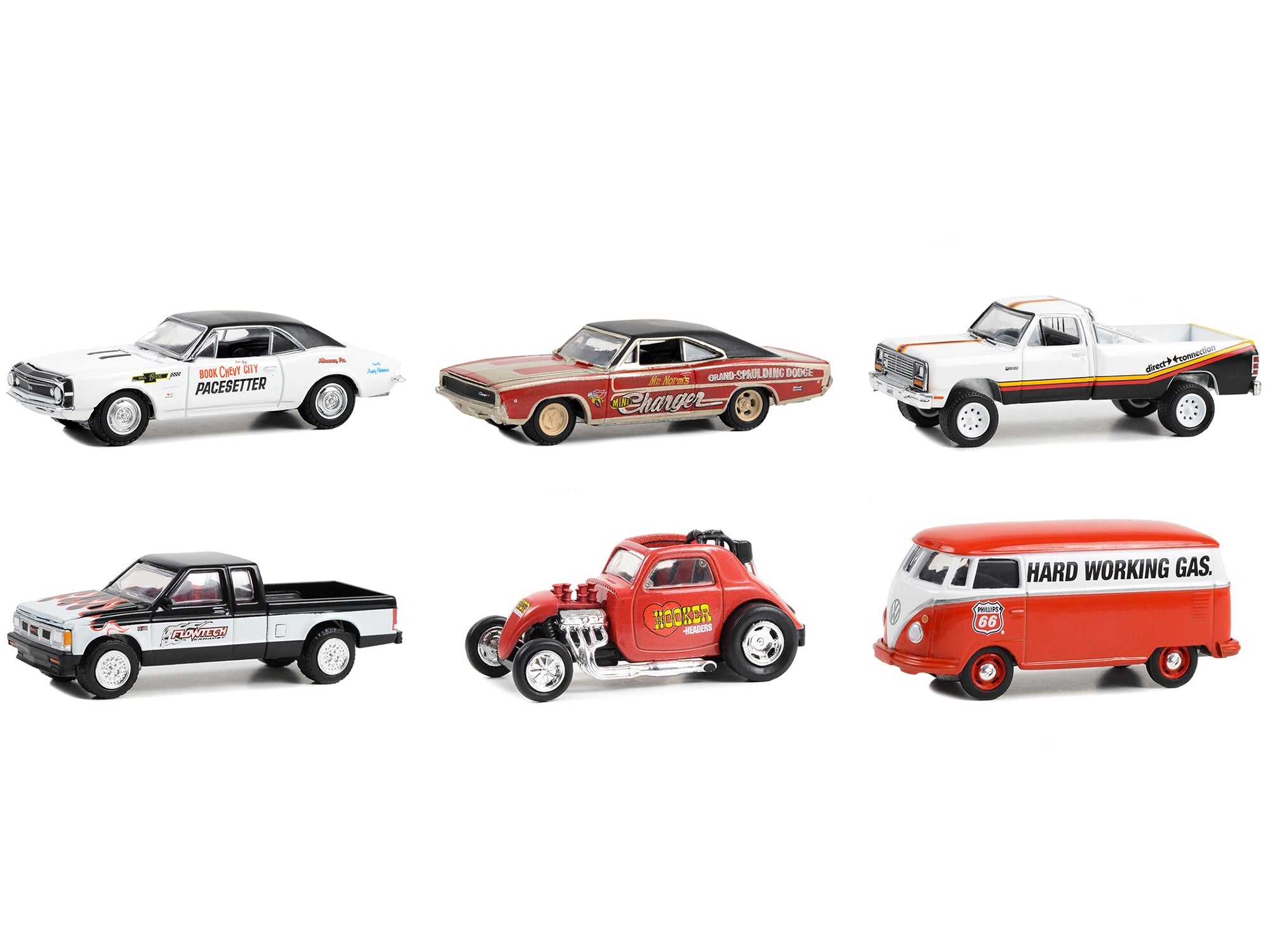 "Running on Empty" 6 piece Set Series 16 1/64 Diecast Model Cars by Greenlight - Premium 1/64 Scale Sets from Greenlight - Just $74.99! Shop now at Rapidvehicles