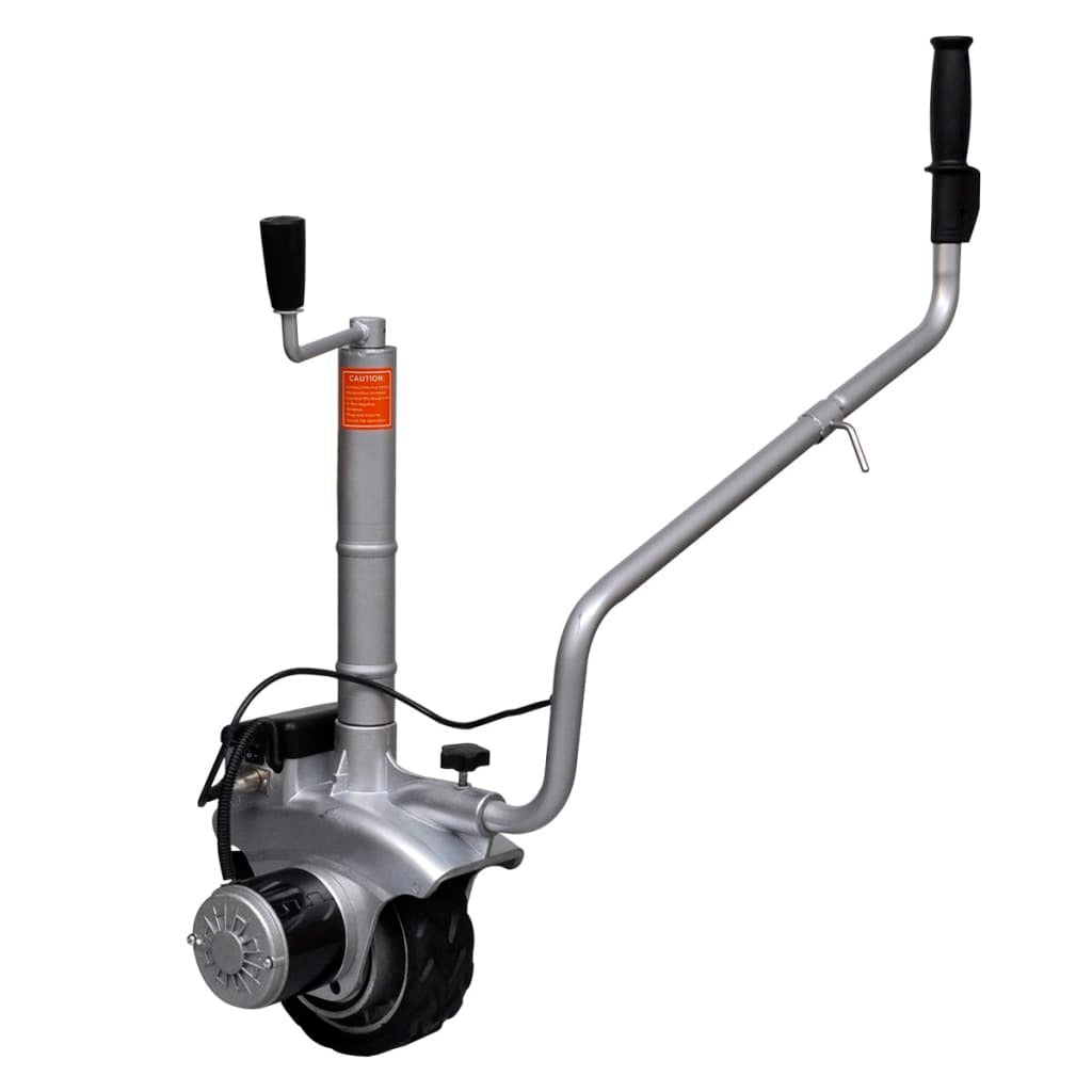 vidaXL Aluminum Motorized Jockey Wheel Trailer Mover 12 V 350 W - Premium Motor Vehicle Trailers from vidaXL - Just $412.99! Shop now at Rapidvehicles