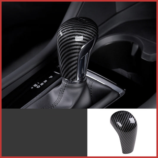 Color: Gear shift head cover - Mazda 3 Angkesaila modified - Premium Interior Parts from Rapidvehicles - Just $25.99! Shop now at Rapidvehicles