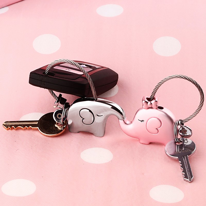 Elephant Lovers Keychain - Premium Keychains from Fuchsia Molly - Just $21.99! Shop now at Rapidvehicles