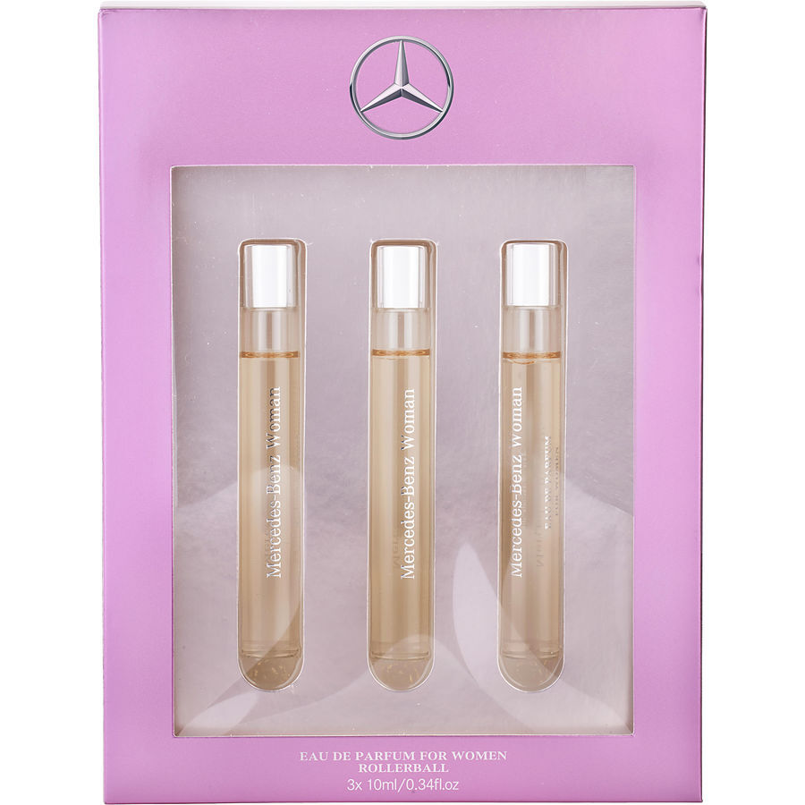 MERCEDES-BENZ WOMAN by Mercedes-Benz (WOMEN) - EAU DE PARFUM ROLLERBALL 3 X 0.33 OZ MINI - Premium Gift Sets from MERCEDES-BENZ WOMAN - Just $42.57! Shop now at Rapidvehicles