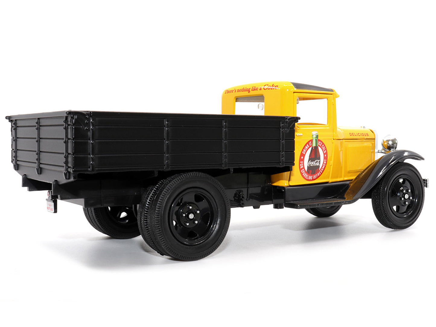 1931 Ford Model AA Pickup Truck Yellow and Black "Drink it Ice - Premium Ford Models from Motorcity Classics - Just $73.79! Shop now at Rapidvehicles