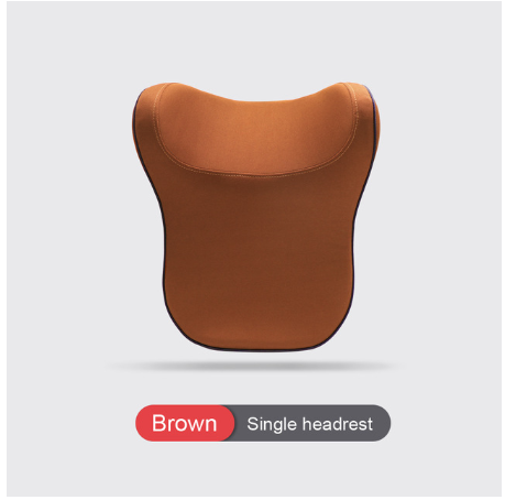 Color: Brown pillow - Car headrest - Premium Stowing Tidying from Rapidvehicles - Just $59.99! Shop now at Rapidvehicles