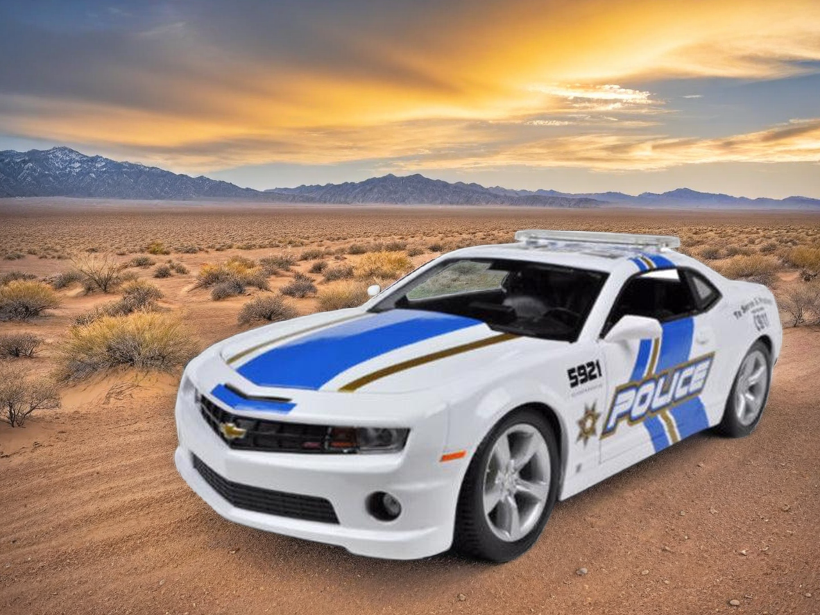 2010 Chevrolet Camaro RS SS Police 1/18 Diecast Model Car by Maisto - Use code SHOPAPP15 to get 15 percent off